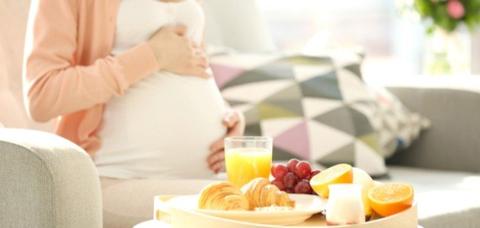 تغذية الحامل في الشهر